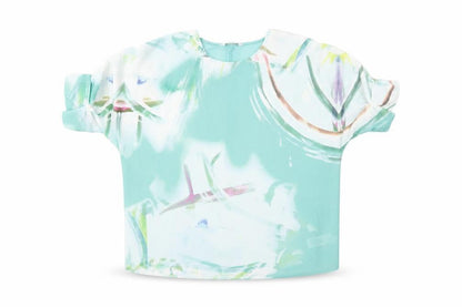 Womens UK Size 12 NEXT Blue Basic Blouse