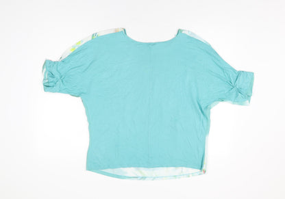 Womens UK Size 12 NEXT Blue Basic Blouse