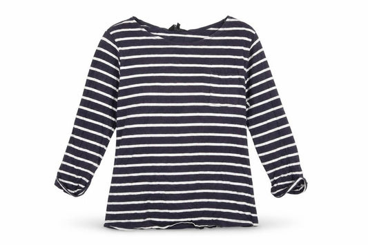 Womens UK Size 10 New Look Blue Basic T-Shirt