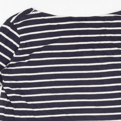 Womens UK Size 10 New Look Blue Basic T-Shirt