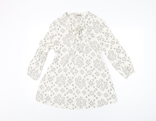 Womens UK Size 8 Per Una Ivory Basic Blouse