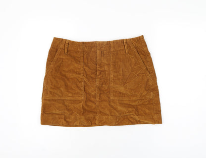 Womens UK Size L Urban Outfitters Mini Corduroy Skirt