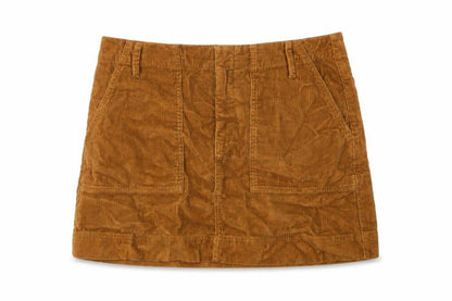 Womens UK Size L Urban Outfitters Mini Corduroy Skirt