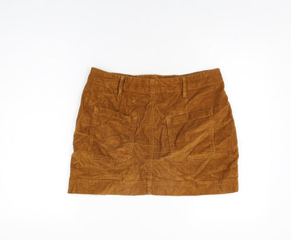 Womens UK Size L Urban Outfitters Mini Corduroy Skirt