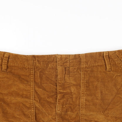 Womens UK Size L Urban Outfitters Mini Corduroy Skirt