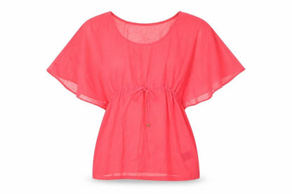 Womens UK Size 8 H&M Pink Basic Blouse