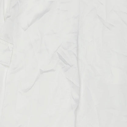 Womens UK Size 6 COLLUSION Regular Fit Cargo White Trousers