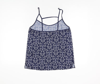 Womens UK Size 8 H&M Blue Camisole T-Shirt