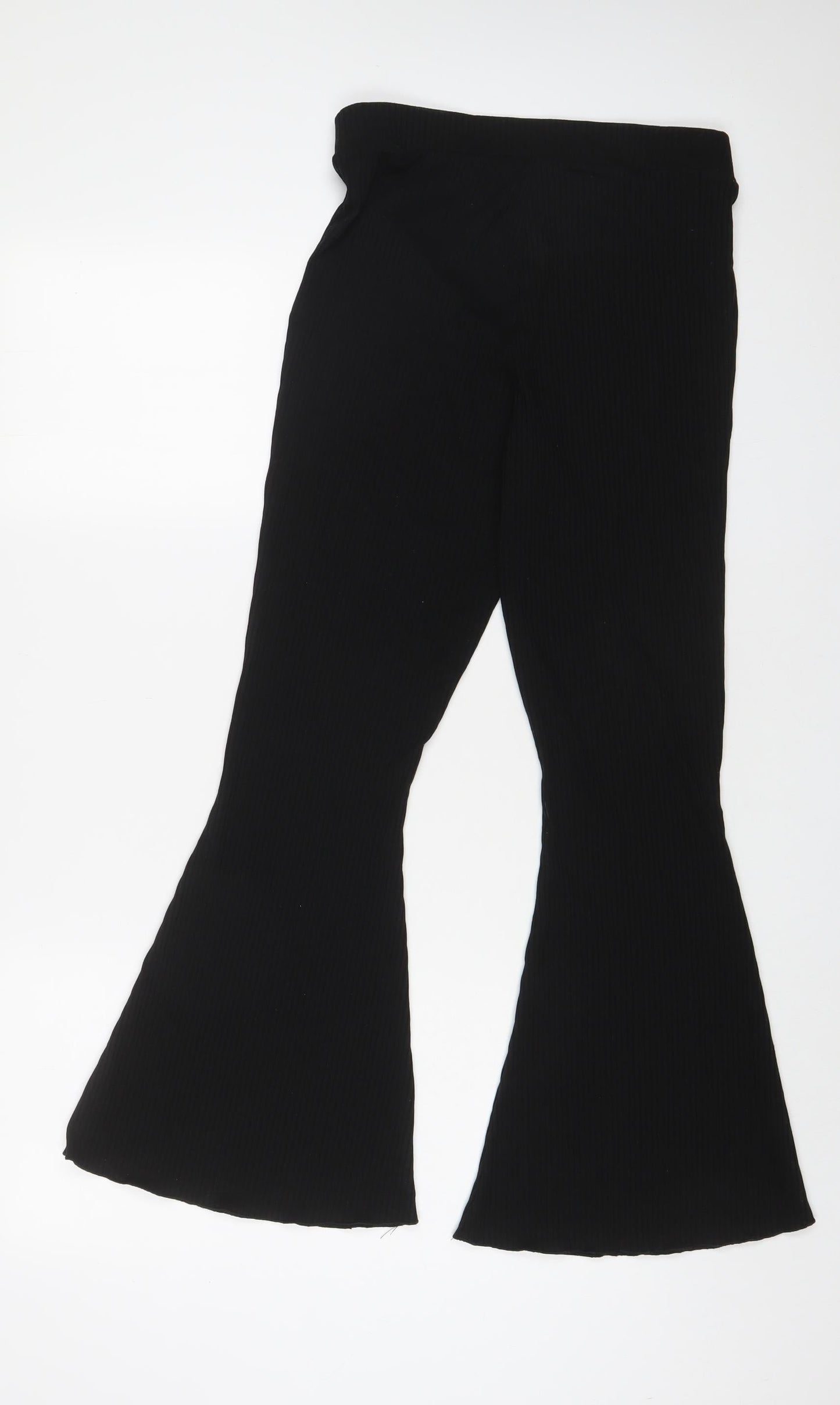 Womens UK Size 10 ASOS Regular Fit  Black Trousers