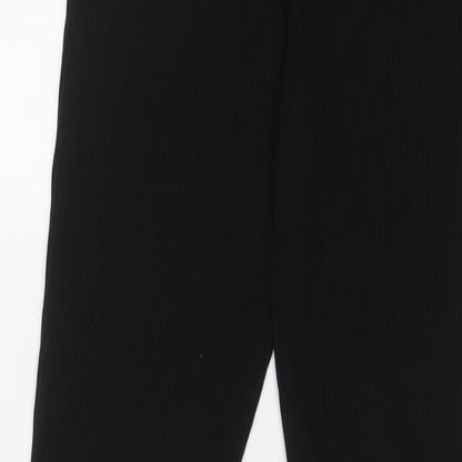 Womens UK Size 10 ASOS Regular Fit  Black Trousers