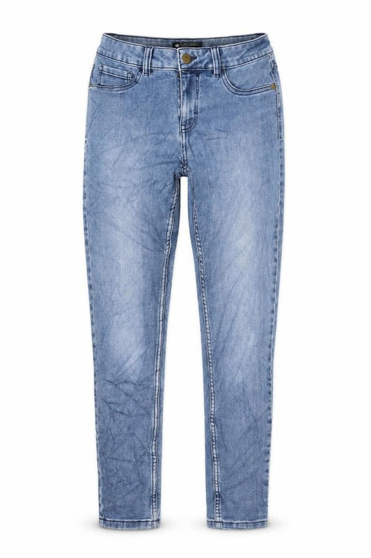 Womens UK Size 10 Avenue Blue Skinny Jeans