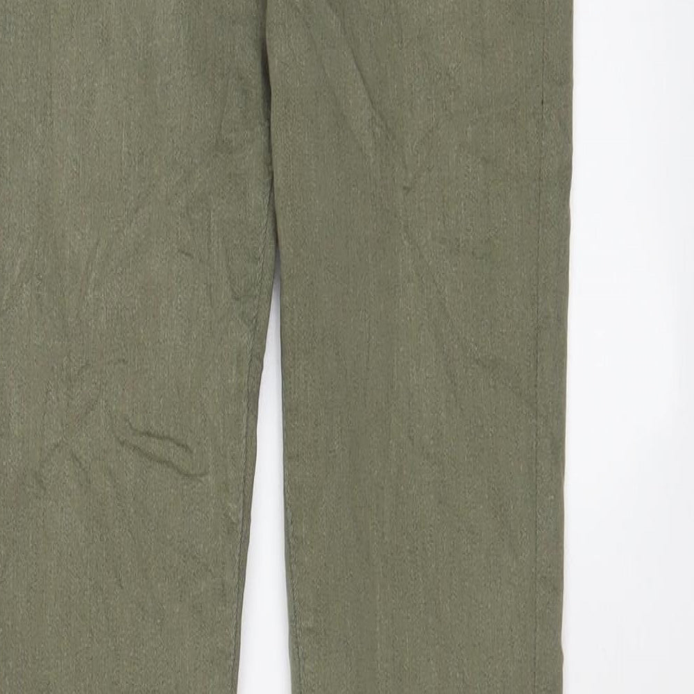 Womens UK Size 8 Marks and Spencer Regular Fit Skinny Green Jeans