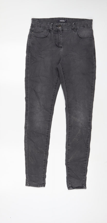 Womens UK Size 8 Marks and Spencer Regular Fit Skinny Grey Jeans