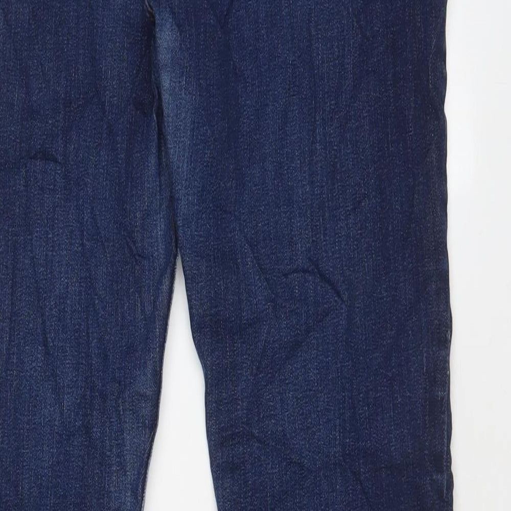 Womens UK Size 12 Marks and Spencer Regular Fit Bootcut Blue Jeans