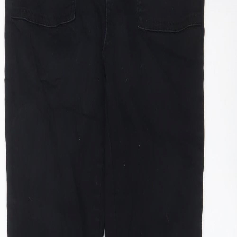 ASOS Womens Black Cotton Skinny Jeans Size 6 L30 in Regular Zip