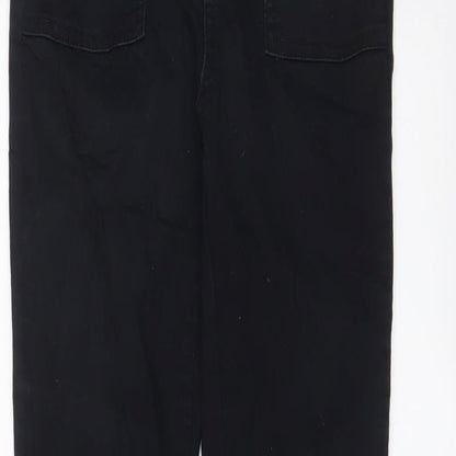 ASOS Womens Black Cotton Skinny Jeans Size 6 L30 in Regular Zip
