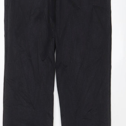 Topshop Womens Black Cotton Skinny Jeans Size 25 in L30 in Regular Zip