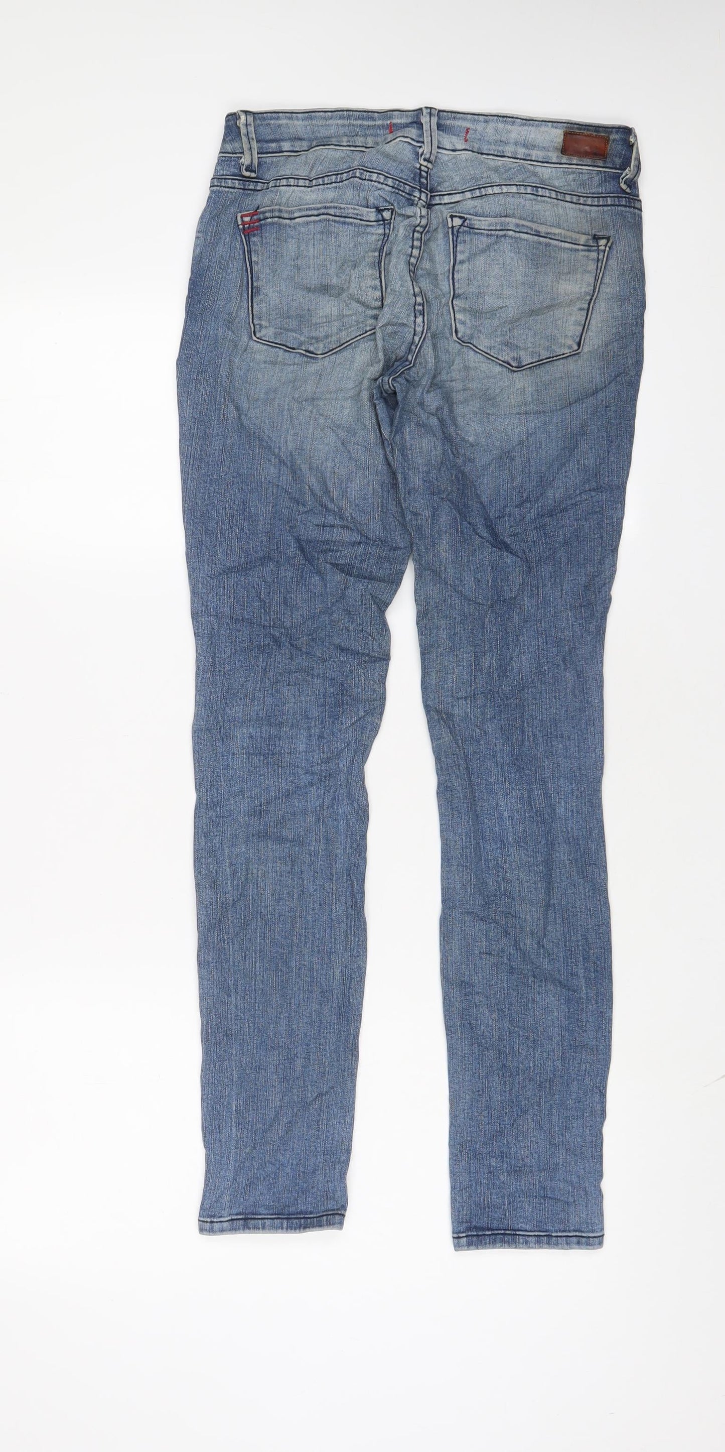 BDG Womens Blue Cotton Skinny Jeans Size 26 in L30 in Regular Zip