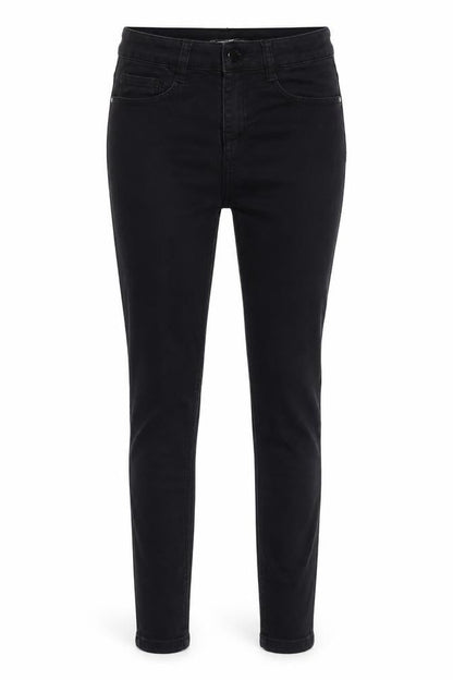 Womens UK Size 6 Golddigga Regular Fit Skinny Black Jeans