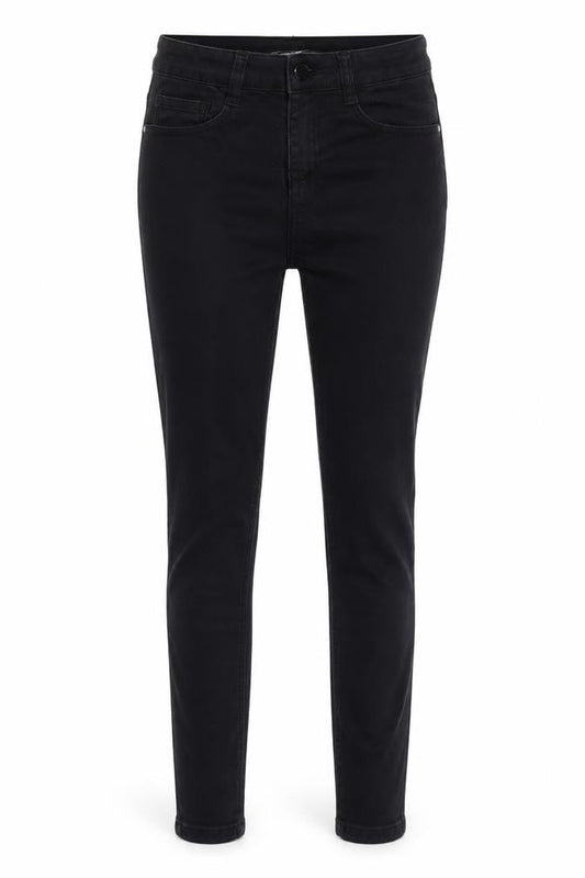 Womens UK Size 6 Golddigga Regular Fit Skinny Black Jeans