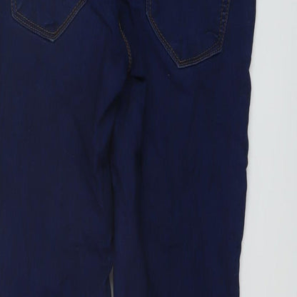 Denim & Co. Womens Blue Cotton Jegging Jeans Size 6 L27 in Regular
