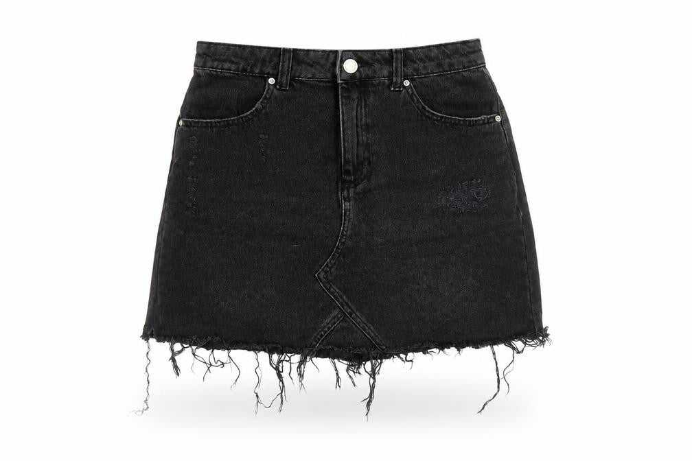 Womens UK Size 10 Miss Selfridge Mini Denim Skirt