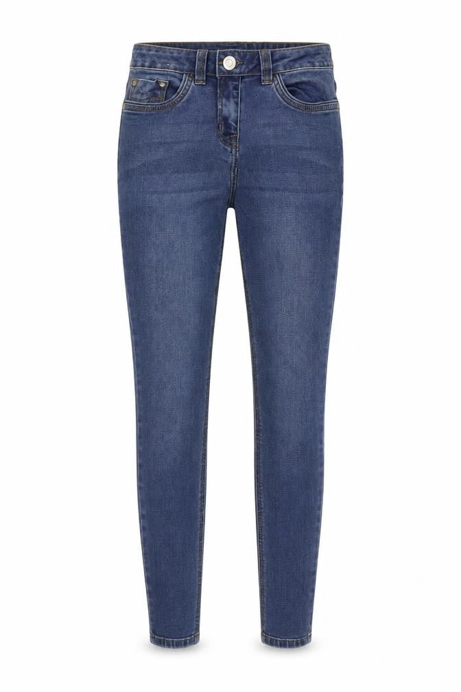 Womens UK Size 8 Nutmeg Regular Fit Skinny Blue Jeans