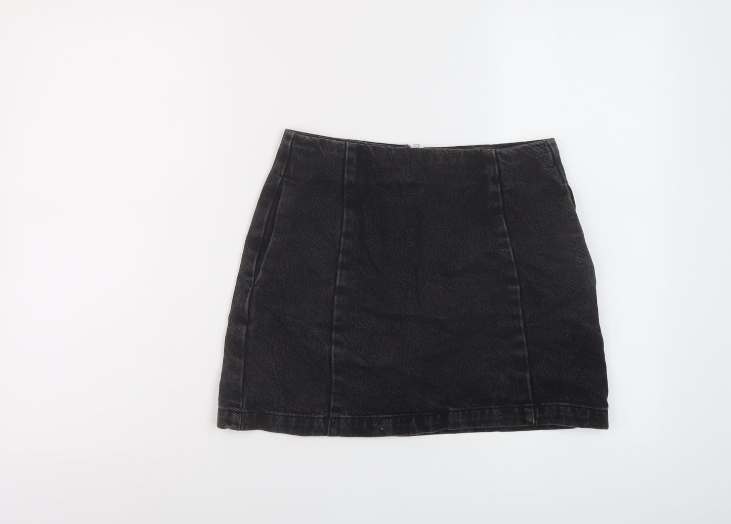 Womens UK Size 8 Topshop Mini Denim Skirt