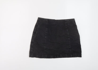 Womens UK Size 8 Topshop Mini Denim Skirt