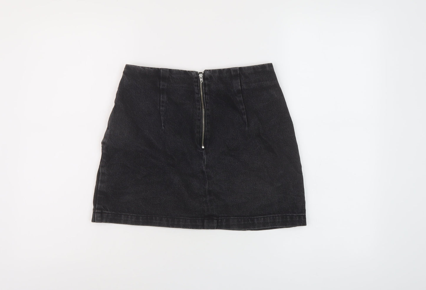 Womens UK Size 8 Topshop Mini Denim Skirt