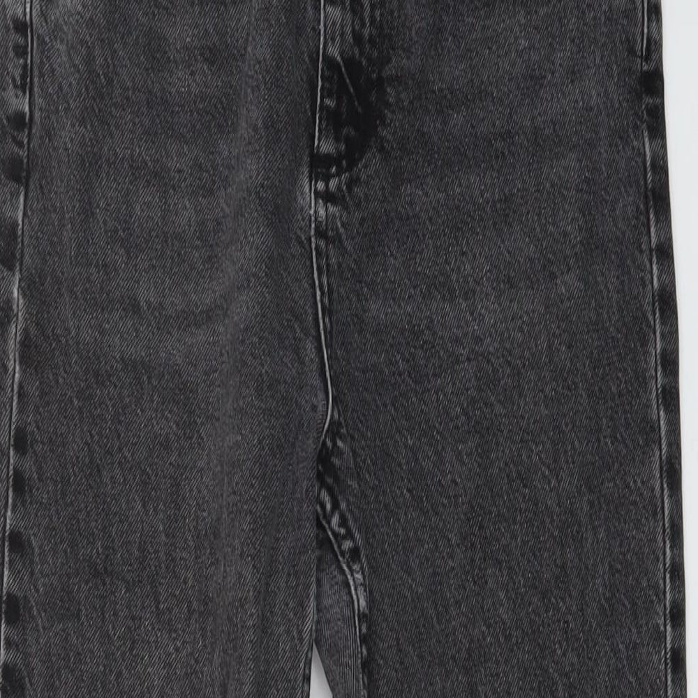 BDG Womens Grey Cotton Mom Jeans Size 27 in L27 in Regular Button