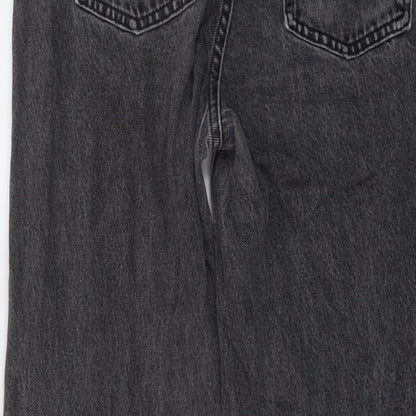 BDG Womens Grey Cotton Mom Jeans Size 27 in L27 in Regular Button