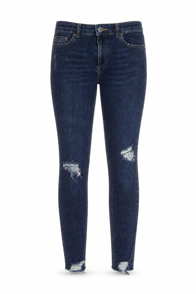 Womens UK Size 10 Miss Selfridge Regular Fit Skinny Blue Jeans