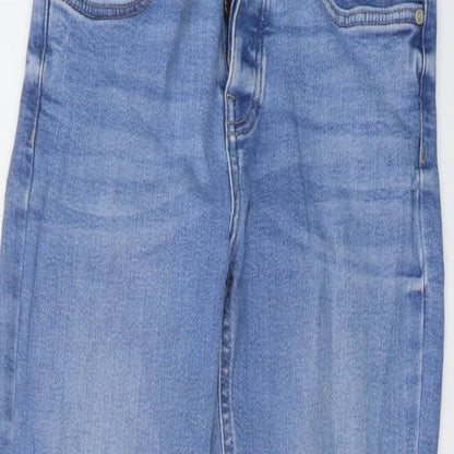 River Island Womens Black Cotton Skinny Jeans Size 10 L27 in Regular Button