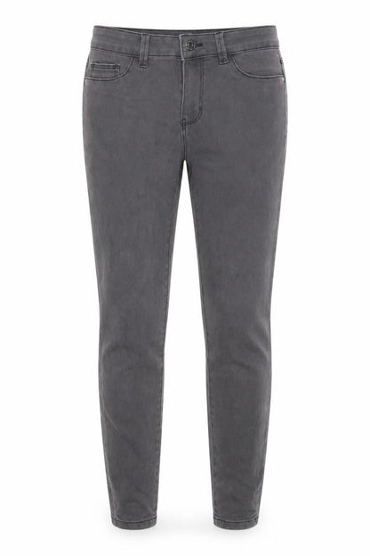 Womens UK Size 8 Denim & Co. Regular Fit Skinny Grey Jeans