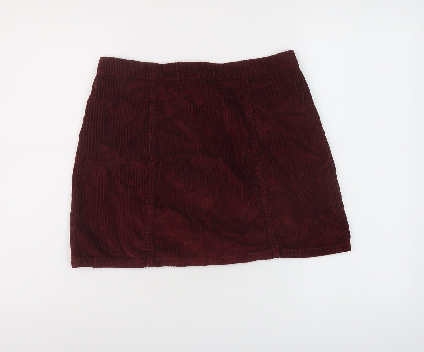 Womens UK Size 12 Denim & Co. Mini Corduroy Skirt