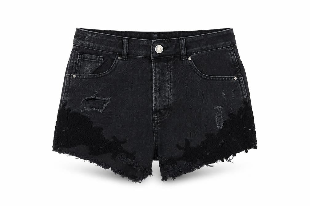 Womens UK Size 8 Denim & Co. Regular Fit Hot Pants Shorts