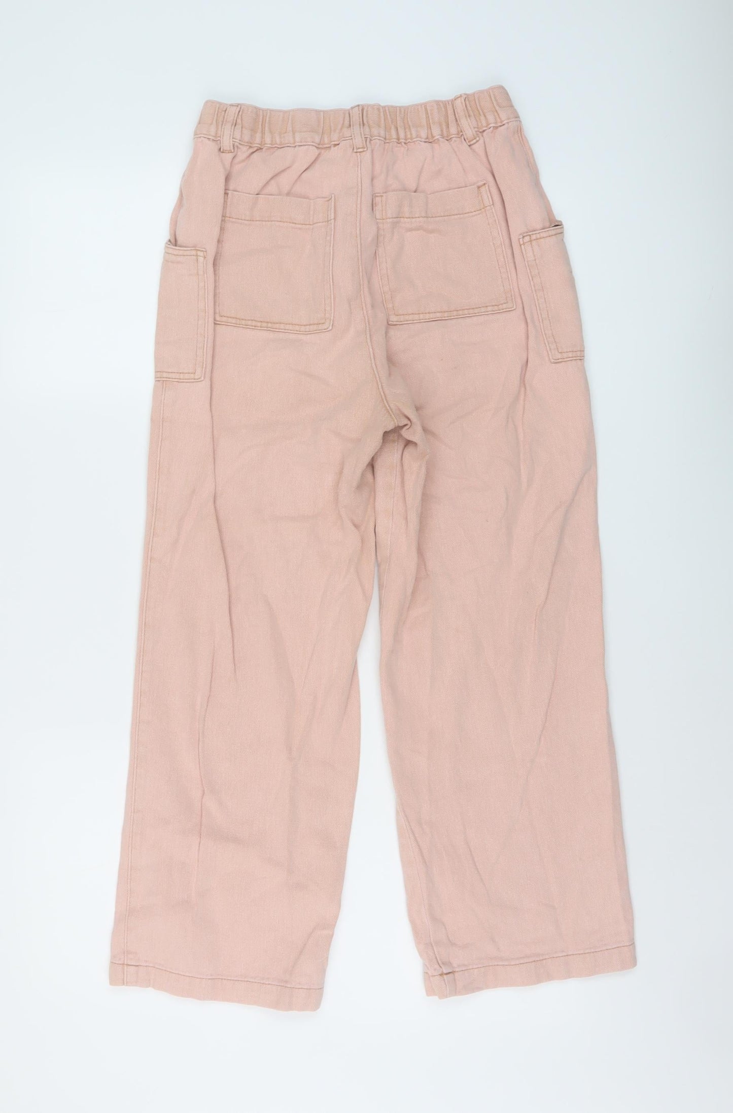 Urban Outfitters Womens Pink Cotton Mom Jeans Size S L25 in Regular Button