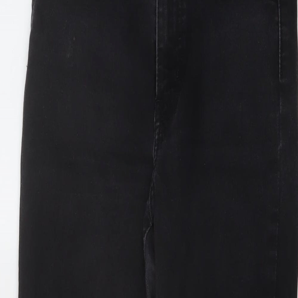 Levi's Womens Black Cotton Skinny Jeans Size 28 in L32 in Regular Button