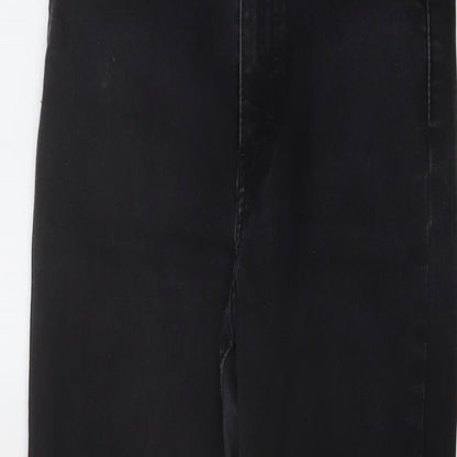 Levi's Womens Black Cotton Skinny Jeans Size 28 in L32 in Regular Button