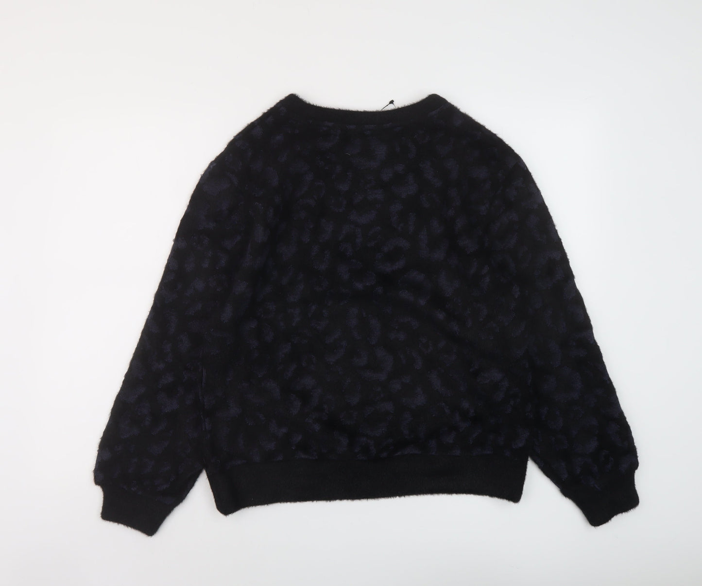Womens UK Size S Marks and Spencer Black Pullover Jumper