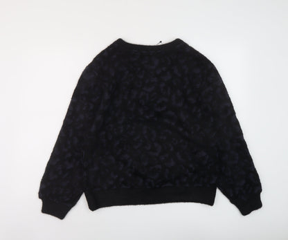 Womens UK Size S Marks and Spencer Black Pullover Jumper