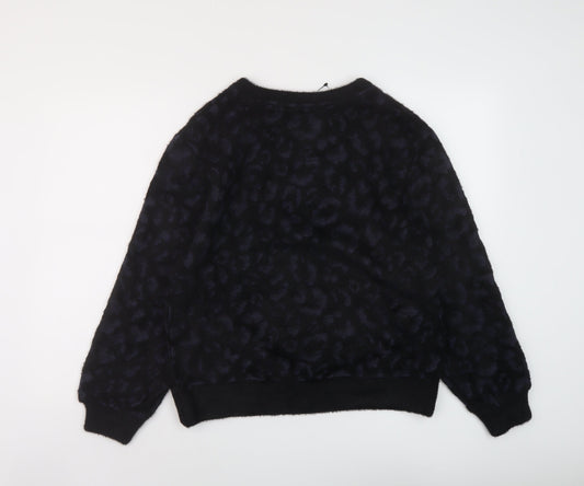 Womens UK Size S Marks and Spencer Black Pullover Jumper