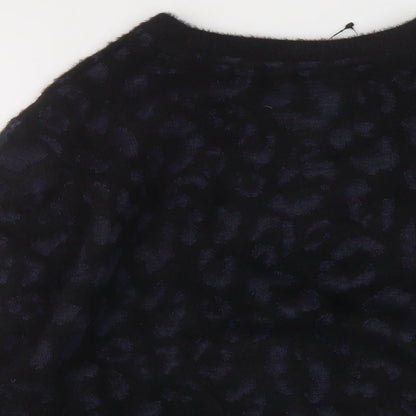 Womens UK Size S Marks and Spencer Black Pullover Jumper