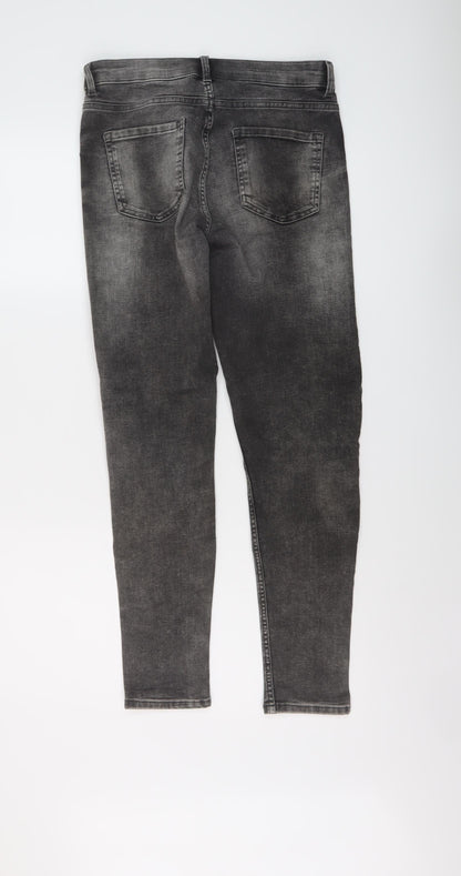 Womens UK Size 10 Marks and Spencer Regular Fit Skinny Green Jeans