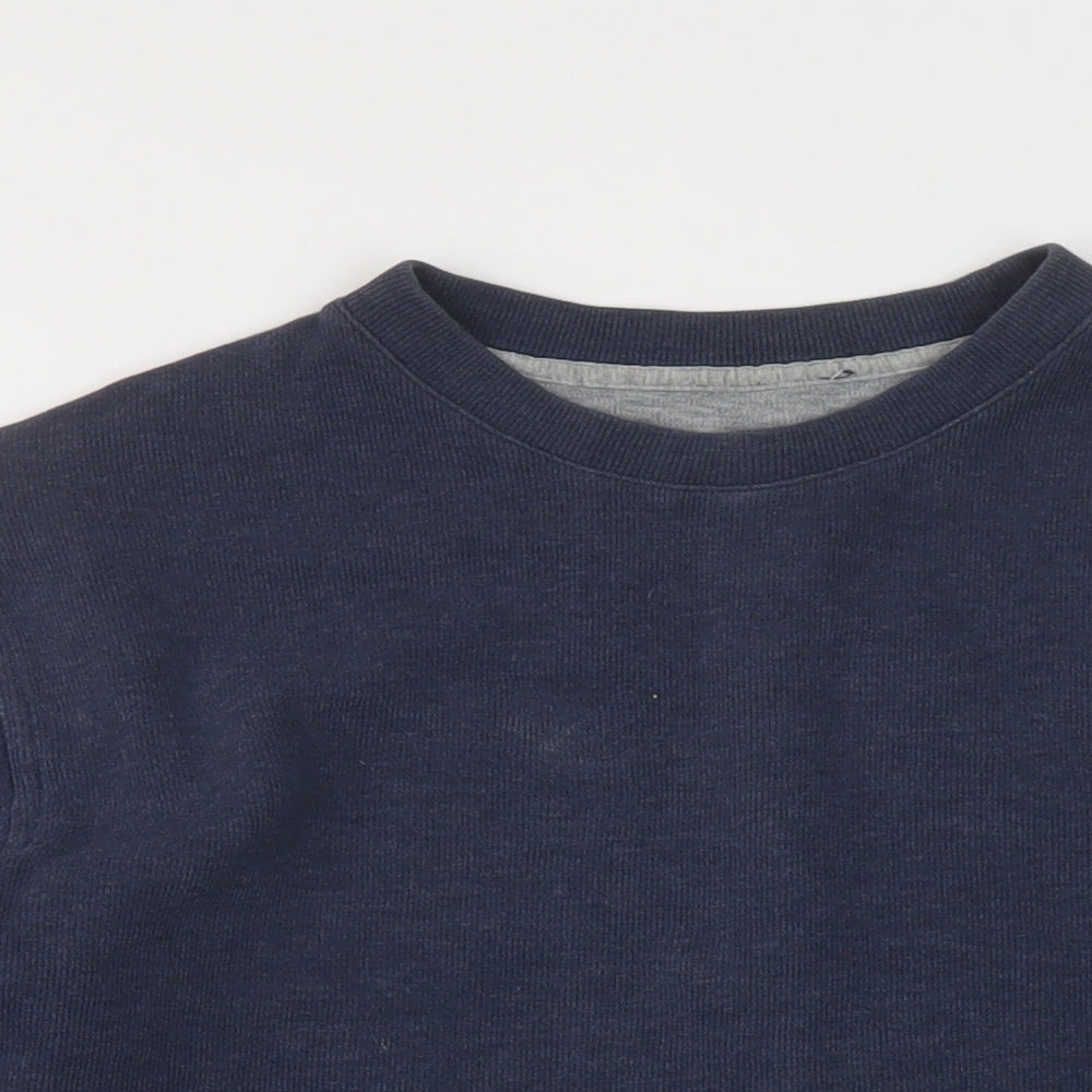 Mens UK Size M Gap Blue Pullover Sweatshirt