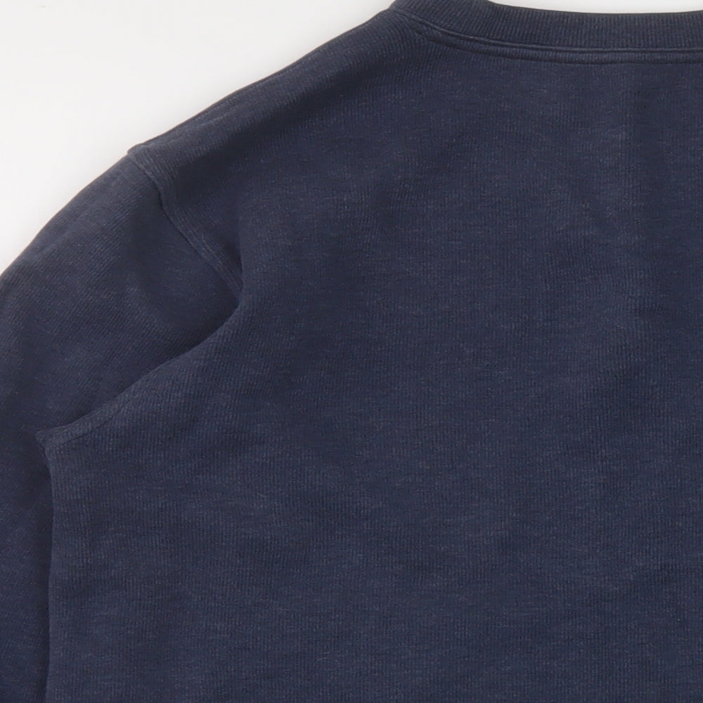 Mens UK Size M Gap Blue Pullover Sweatshirt