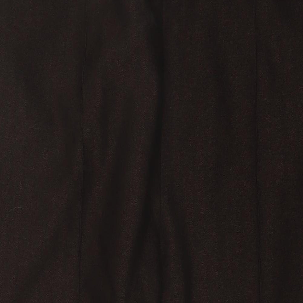 Womens UK Size 10 Marks and Spencer Regular Fit  Brown Trousers