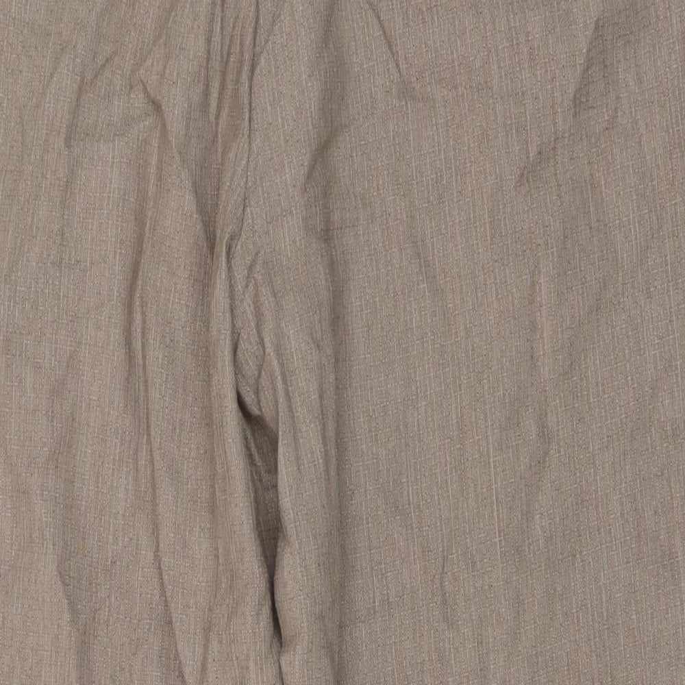 Womens UK Size 18 Marks and Spencer Regular Fit  Beige Trousers