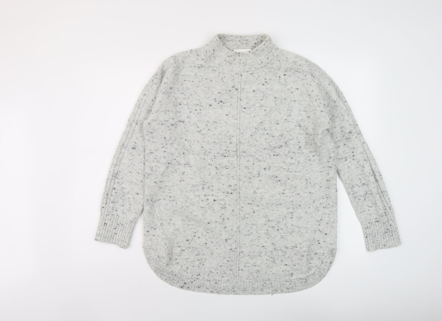 Womens UK Size S Wallis Grey Pullover Jumper
